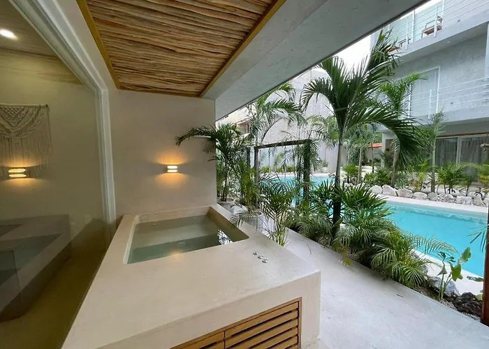 New With Bathtub And Jacuzzi Tulum