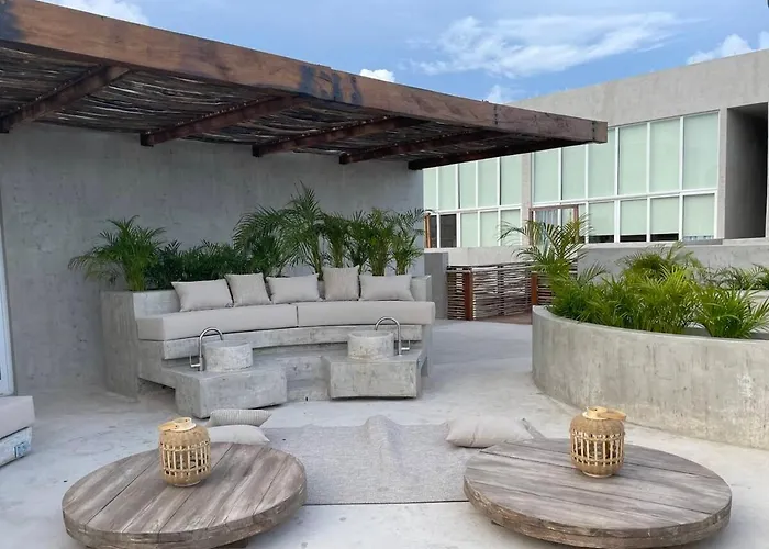 New With Bathtub And Jacuzzi Apartment Tulum