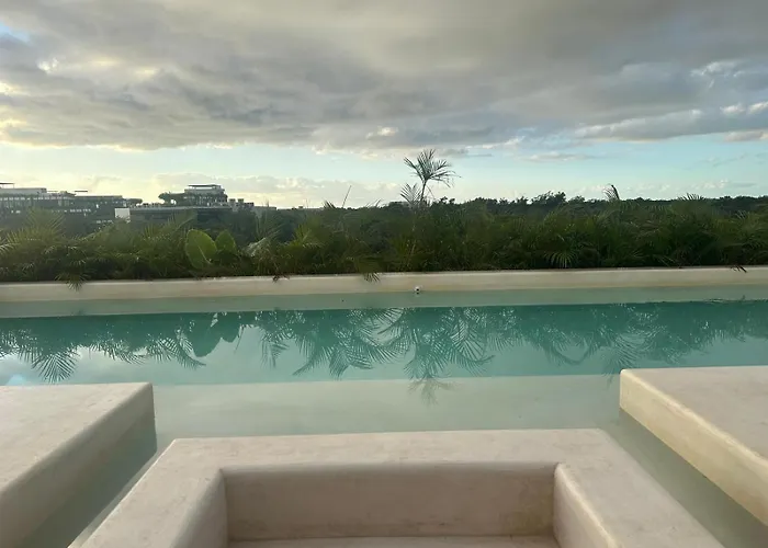 New With Bathtub And Jacuzzi Apartment Tulum
